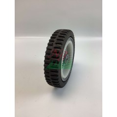 Original Stiga Turbo Iseki SR Quattro 381007368/0 lawnmower aluminum wheel | Newgardenstore.eu