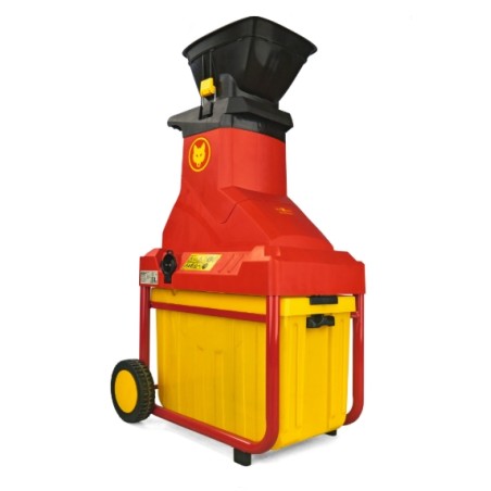 Broyeur de feuilles WOLF GARTEN SDE2800 EVO, 230 V, diamètre max. 45 mm, bac de 45 L | Newgardenstore.eu