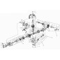 -Filtre à air moteur d'origine Blue Bird C34 Eco 1E36FN CG6137