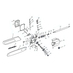 3/8" .050"/1,3 MM 40-GLIEDER-KETTE CG7758 ORIGINAL BLUE BIRD | Newgardenstore.eu