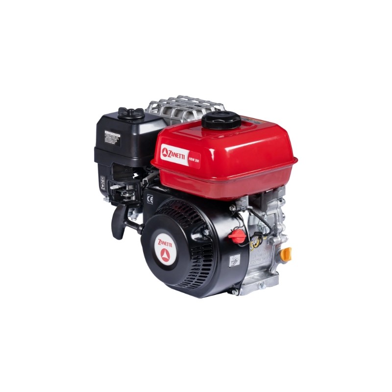 Complete engine ZANETTI HBM200L2V 196cc horizontal 19.05mm self-winding