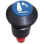 55634 - Interruptor pulsador azul PNEUTRON, símbolo de elevador hacia arriba ORIGINAL AMA