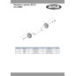 73219 - TAPA DE RUEDA ORIGINAL AMA