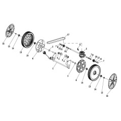 73848 - CUSCINETTO RUOTA X 75550/75560 ORIGINALE AMA