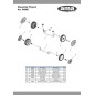 76158 - ORIGINAL AMA VORDERRAD FÜR RASENMÄHER 46 CM