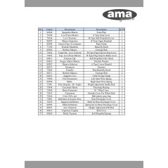 84820 - RESSORT DE TRACTION X 75560 (2013) ORIGINAL AMA | Newgardenstore.eu