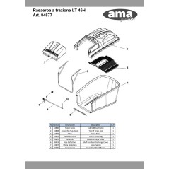 84839 - FILTRO DE CESTA INTERNO ORIGINAL AMA | Newgardenstore.eu
