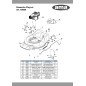 84842 - ORIGINAL AMA MULCHDECKEL FÜR 46 SCHNITTE