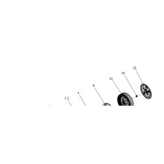 84845 - COURROIE DE TRACTION ORIGINALE AMA LTS46H | Newgardenstore.eu