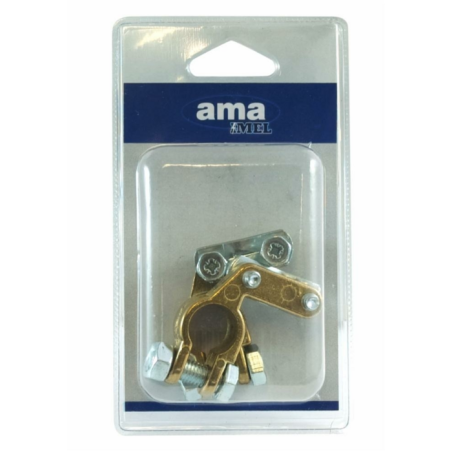 55839 – Blisterverpackung mit Batteriepolen Typ Alpha, stark, positiv und negativ, bis zu 120 mm², Original AMA