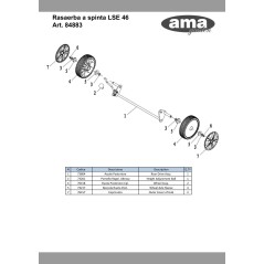 73217 - BUJE DE PLÁSTICO ORIGINAL AMA | Newgardenstore.eu