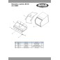 73801 - REAR EXHAUST DEFLECTOR FOR 73127 ORIGINAL AMA