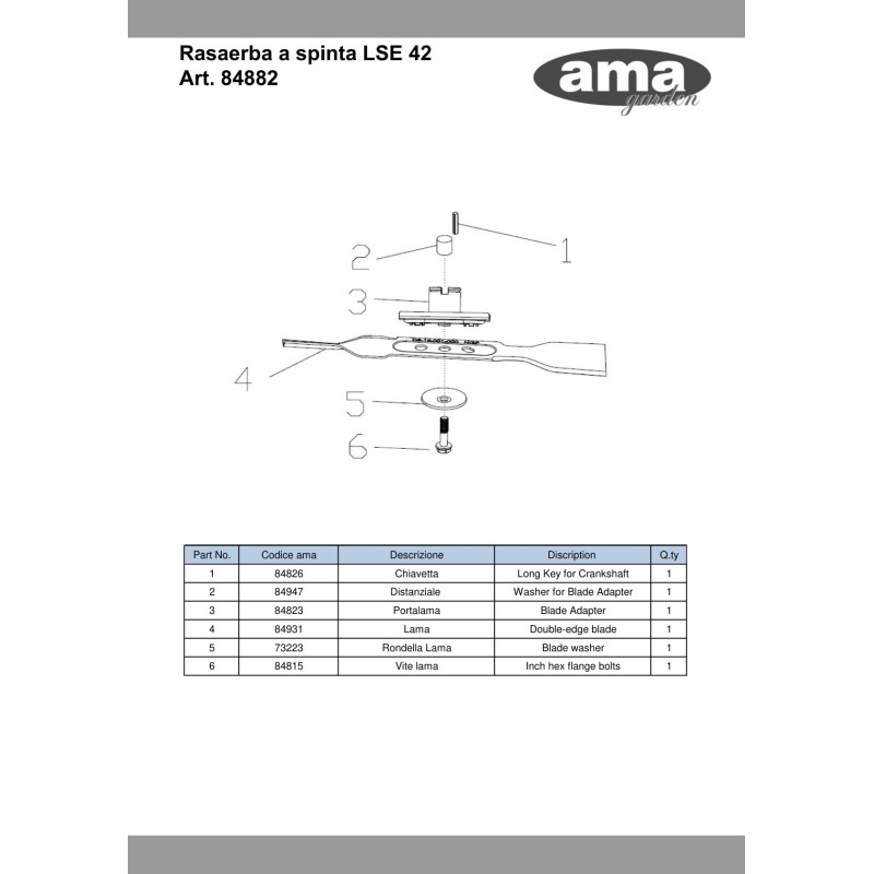 84947 - ORIGINAL AMA SPACER