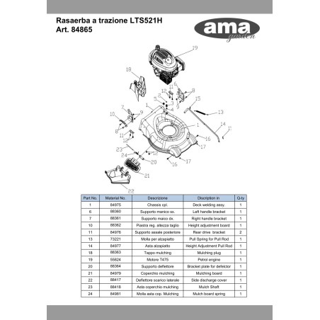 84975 - AMA ORIGINAL CPL CHASSIS