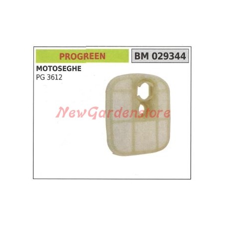 PROGREEN filtro de aire para motosierra PG 3612 PG3612 029344 | Newgardenstore.eu