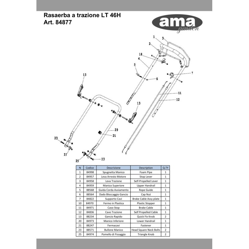 88234 - GANCIO RAPIDO ORIGINALE AMA