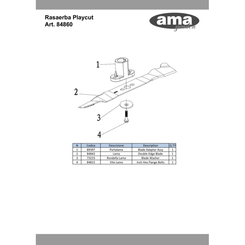 89397 – ORIGINAL AMA KLINGENHALTER FÜR 89502