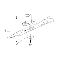 89397 - ORIGINAL AMA BLADE HOLDER FOR 89502 | Newgardenstore.eu
