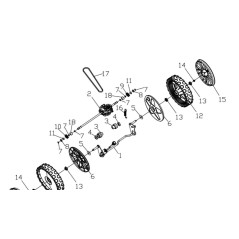 89879 - ORIGINAL AMA 89505/89509 EST WHEEL COVER | Newgardenstore.eu