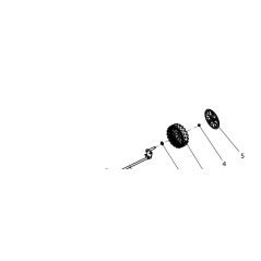 89885 - ROUE AVANT AMA ORIGINALE 46 CM | Newgardenstore.eu