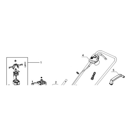 90562 - ORIGINAL AMA 90500/501 LAWN MOWER BLADE HOLDER | Newgardenstore.eu