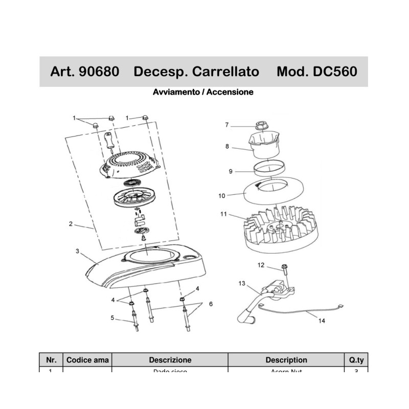 90913 - ORIGINAL AMA ZÜNDSPULE FÜR 90680