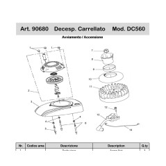90914 - Anlasser CPL X 90680 Original AMA | Newgardenstore.eu