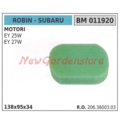 ROBIN Luftfilter für Rasenmähermotor EY 25 27W 011920 | Newgardenstore.eu