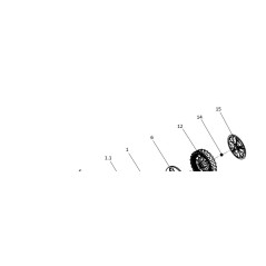 92529 - BUJE ORIGINAL DEL EJE DE TRANSMISIÓN AMA | Newgardenstore.eu