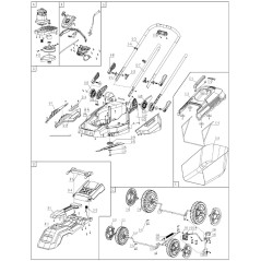 98904 - PORTE-LAME EN PLASTIQUE POUR 98965 ORIGINAL AMA | Newgardenstore.eu