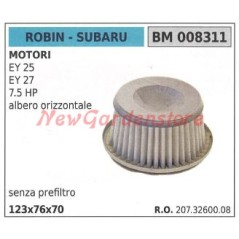 Filtro aria senza prefiltro ROBIN per motore rasaerba EY 25 27 7.5 HP 008311