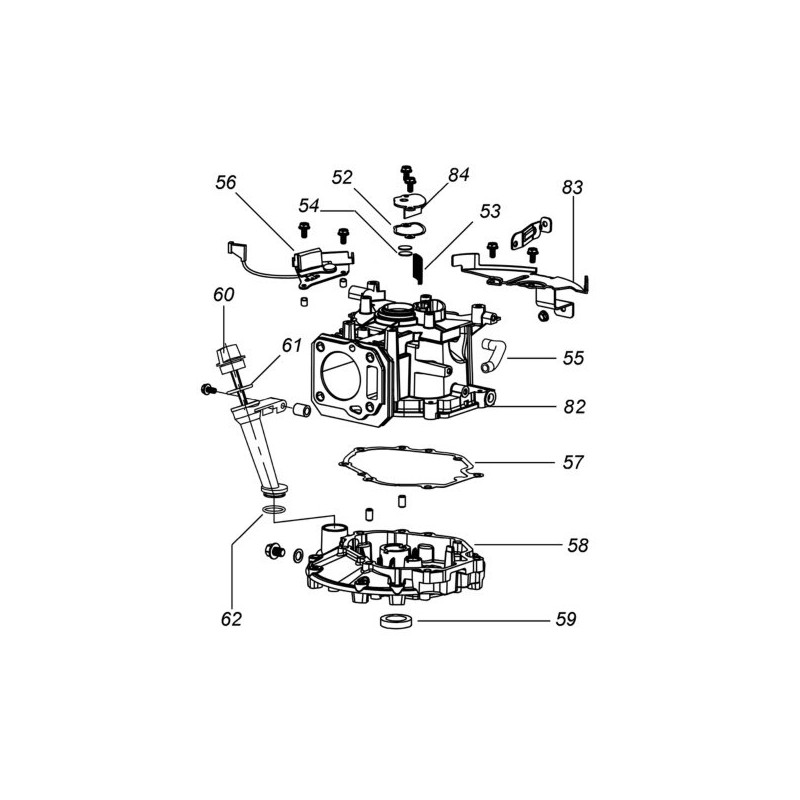 RMGP65010601000 - ORIGINAL AMA THROTTLE ROD SPRING (MVG)