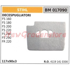 Filtro de aire STIHL para desbrozadora FS 160 180 200 280 290 FR 220 017090