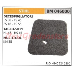 Filtro aria STIHL per decespugliatore FS 38 45 46 tagliasiepe HL 45 046000 41401242800