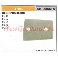 Filtre à air STIHL pour débroussailleuse FS 48 52 56 62 66 006818