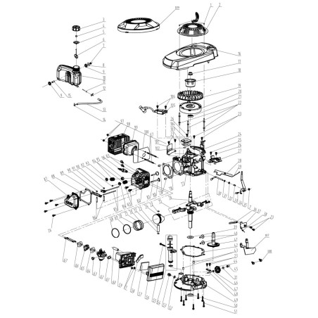 RMGP70B01060000 - ORIGINAL AMA THROTTLE MECHANISM (T680) | Newgardenstore.eu