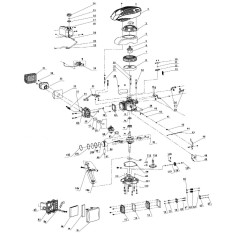 RMGV550002000 - RIGHT BRACKET OF FUEL TANK ORIGINAL AMA | Newgardenstore.eu
