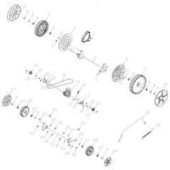 TRX-0002 - RODAMIENTO DE RUEDA DELANTERA ORIGINAL AMA | Newgardenstore.eu