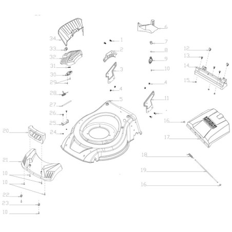 TRX-0128 - ORIGINAL AMA KUNSTSTOFFNASE | Newgardenstore.eu