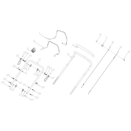 TRX-0170 - CABLE DE PARADA AMA ORIGINAL | Newgardenstore.eu