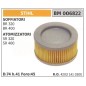 Filtro aria STIHL per soffiatore BR 320 400 per atomizzatore SR 320 400 006822