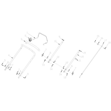 TRX-0450 - Mousse de poignée AMA d'origine pour TRX421 | Newgardenstore.eu