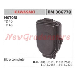 Air filter holder + cover KAWASAKI brushcutter TD 40 48 006778 | Newgardenstore.eu