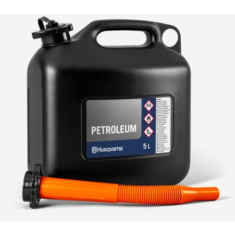 Tanica carburante in plastica con beccuccio flessibile HUSQVARNA 5 Litri