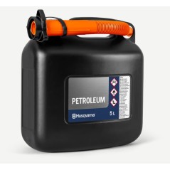 Tanica carburante in plastica con beccuccio flessibile HUSQVARNA 5 Litri | Newgardenstore.eu