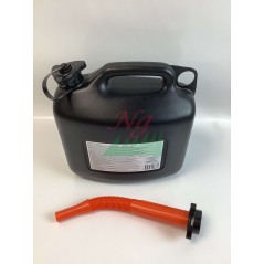 Bidón de combustible de plástico HUSQVARNA de 5 litros con boquilla flexible | Newgardenstore.eu