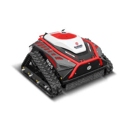 Desbrozadora de martillos BLUEBIRD FM25-75 de 608 cc y 1500 W con control remoto y cuchillas flotantes. | Newgardenstore.eu