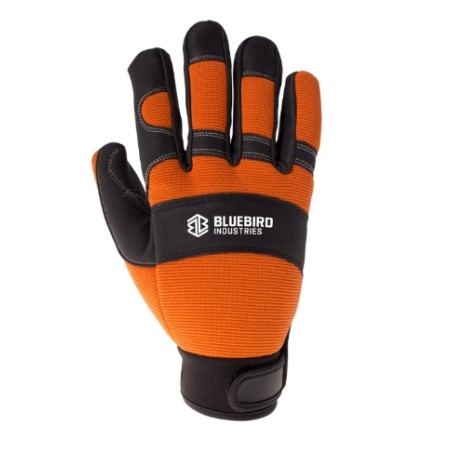 Guanti protettivi professionali traspiranti BLUEBIRD taglia 11 chiusura velcro | Newgardenstore.eu