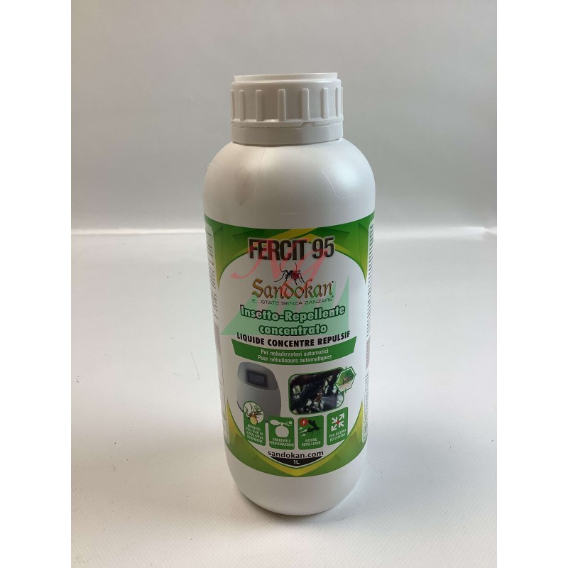 SANDOKAN FERCIT 95 natural insect repellent, indoor and outdoor, 1L