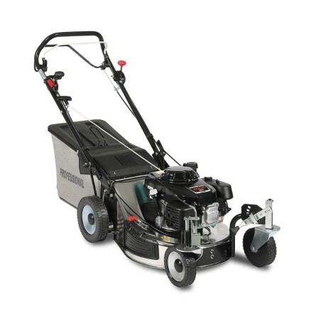 Tondeuse à gazon autotractée à essence MARINA PIVOT 53 MX PRO 163 cm³, 52 cm, bac de ramassage 70 L | Newgardenstore.eu
